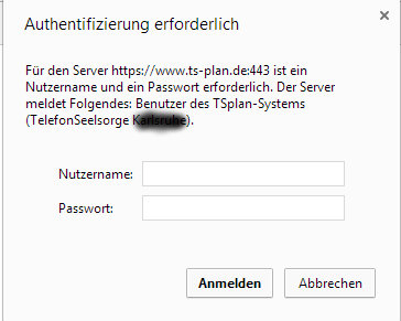 Authentifizierung am Web-Server